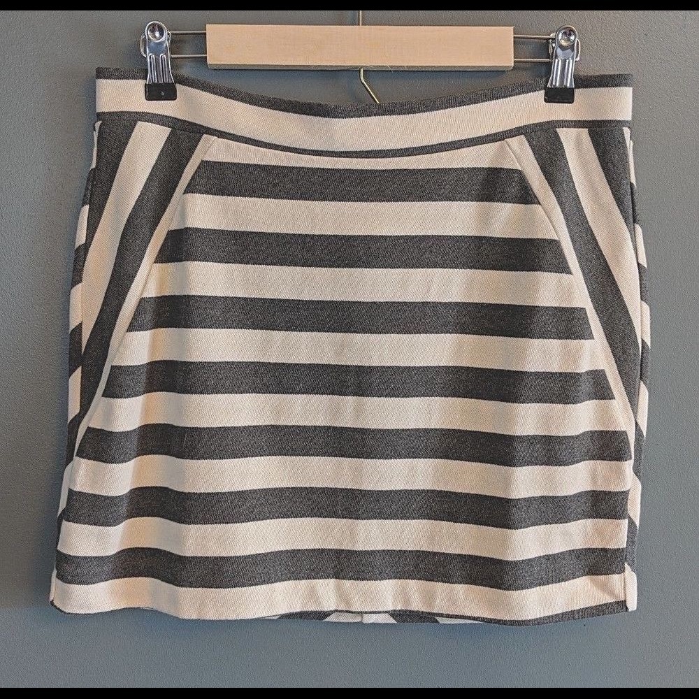 Striped Mini Skirt